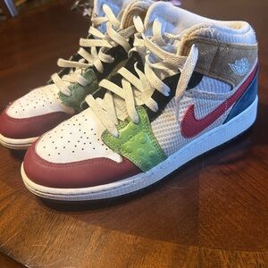 Nike Kids Multicolor High-Top Jordan’s